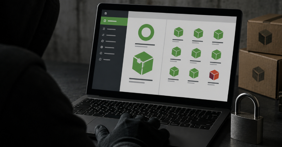 JFrog Artifactory artifact registry admin console showing how an unpatched software supply chain tool becomes an attack surface