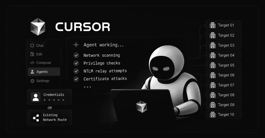 Ransomware group Aurora using the Cursor AI coding assistant to break into corporate networks during real intrusions