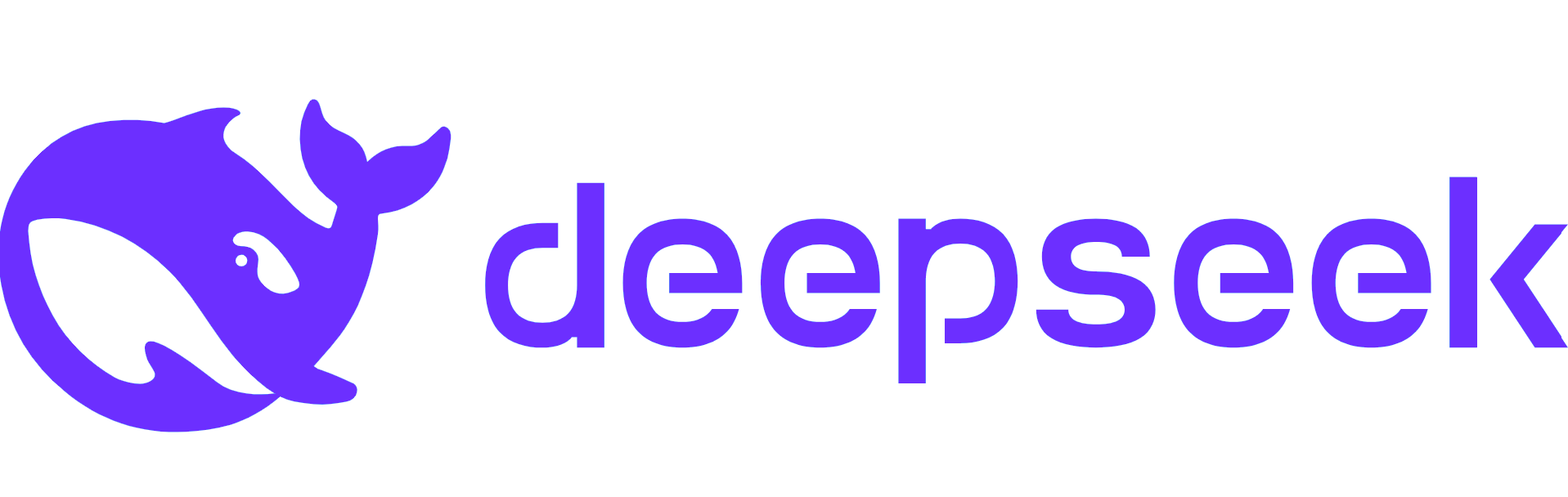 The DeepSeek logo in purple